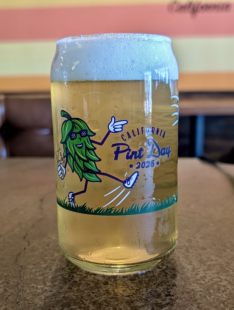 Limited Edition 2026 California Pint Day Glass